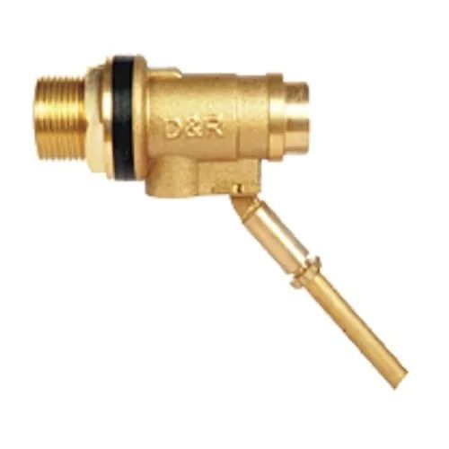 1 Inch Screwed Connector Polished Finish Brass Float Valve Application: Water