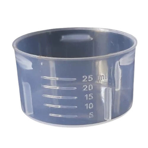 1 Mm Thick 2 Inch Round Poly Vinyl Chloride Measuring Cap 