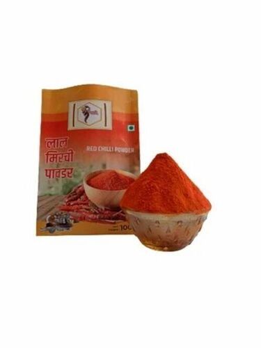 100 ग्राम महीन पिसा हुआ शुद्ध और सूखा रसायन मुक्त लाल मिर्च पाउडर ग्रेड: 00