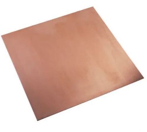 18 Inches Width Rectangular Polish Finish Copper Earthing Plate 