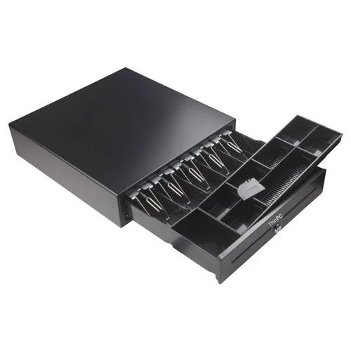 Machine Made 20X6X5 Cm 6.8 Kilogram Rust Proof Mild Steel Cash Drawer 