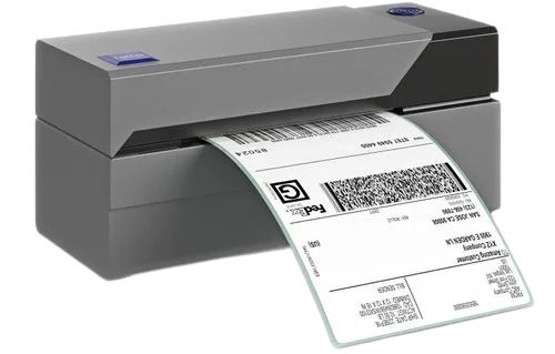 Semi-Automatic 222X102X96 Mm 240 Volt 70 Watt 25/28 Ppm Plastic Body Label Printer 