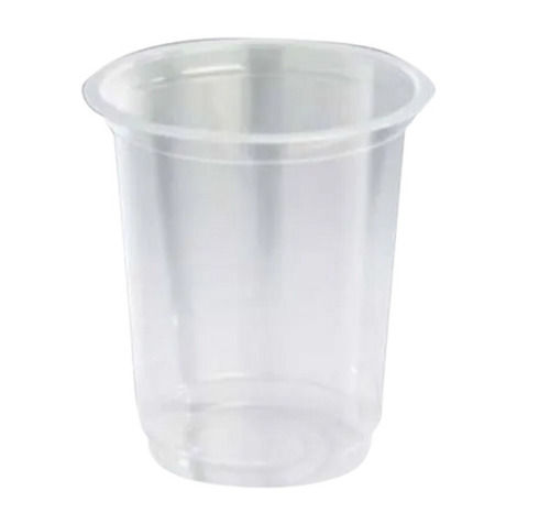 Transparent 250 Ml Round Plain Plastic Disposable Glass For Event And Parties Use