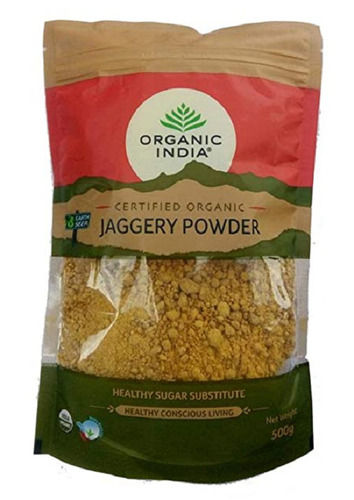 500 Gram Sweet Taste Organic Jaggery Powder With 12 Month Shelf Life Fineness (%): 70%