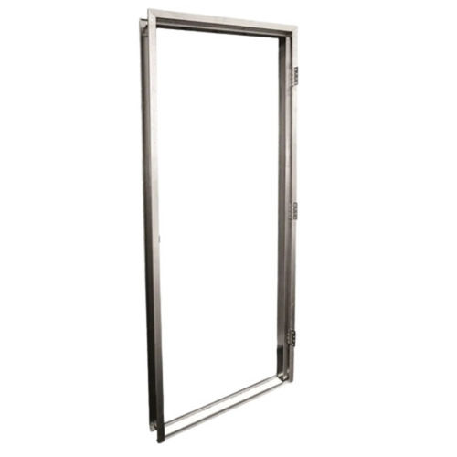 8X4 Foot 4 Mm Thick Rectangular Powder Coated Pressed Steel Door Frame  Application: Interior