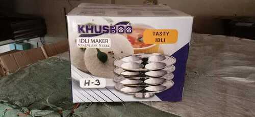 Mirror Finish Stainless Steel Idli Maker For Home Hotel And Restaurant