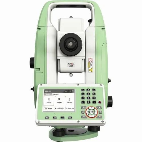 Green Modern Portable Reflectorless South Total Station For Construction Use