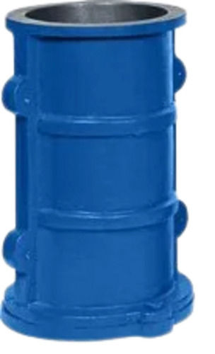 Blue Paint Coated Cast Iron Body Cylindrical Cube Mould For Industrial Use