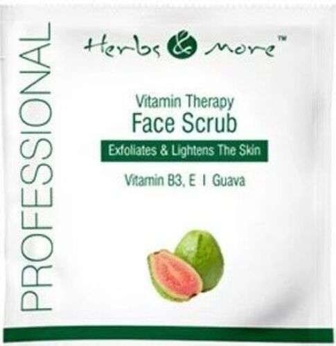 Rich In Vitamin B3 And E Lightens Skin Safe To Use Guava Face Scrub