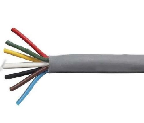 Round Pvc And Copper Multicore Flexible Shielded Cable Application: Industrial