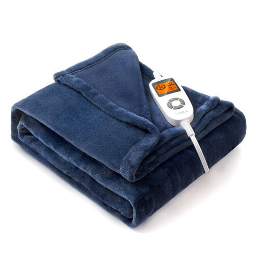 Vipex Electric Heated Blanket 50x60 Heating Throw Large Size Microplush