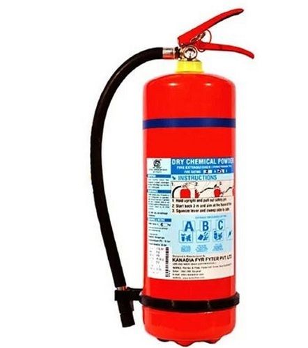 Red 1 Feet Round Mild Steel Abc Fire Extinguishers