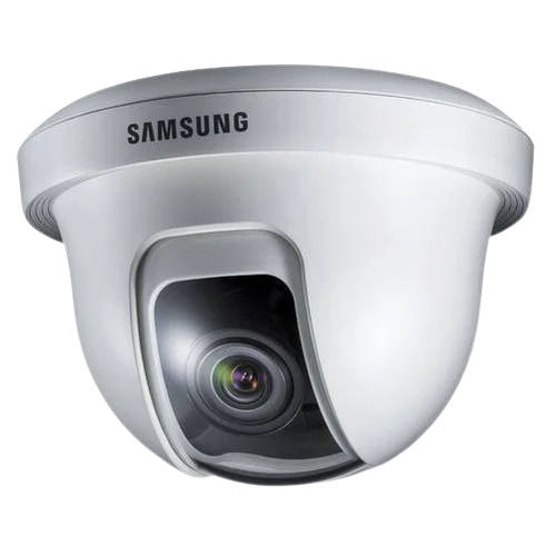 White 12 Voltage Water Proof 1920X1080 Pixel Dome Camera For Indoor And Outdoor Use