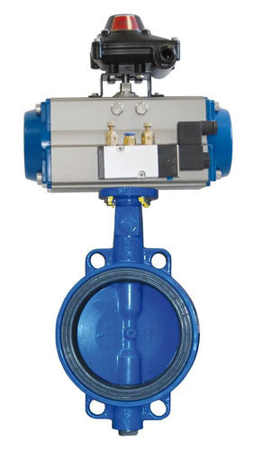 2.55 Kilogram Stainless Steel Pneumatic Butterfly Valves For Industrial Use 