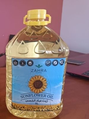 5 Liter Refined Sunflower Oil For Cooking Use