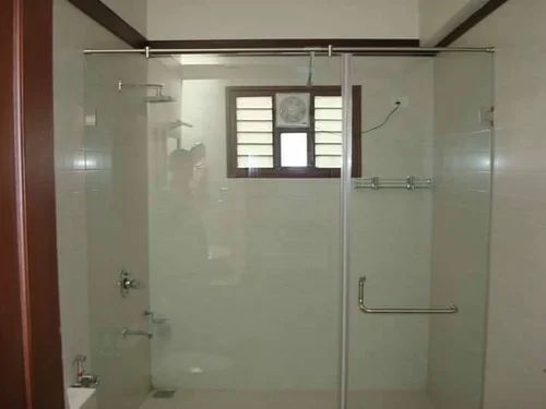 8 Mm Transparent Toughened Glass Used In Bathroom