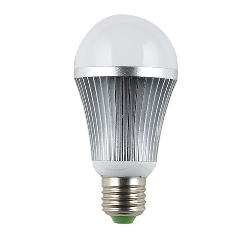 8 Watt 220 Volt 50 Hertz B22 Base Polished Aluminum Led Bulb