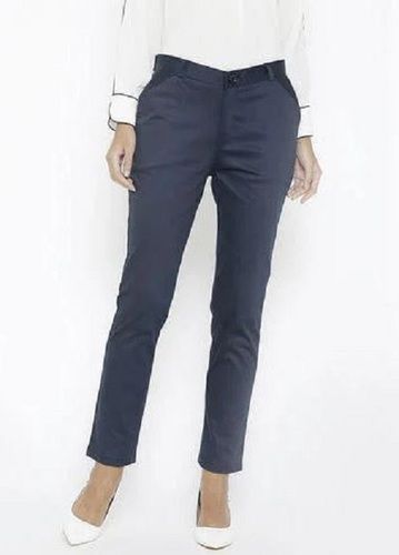 Plain Ladies Cotton Pant, Waist Size: 28.0 at Rs 240/piece in
