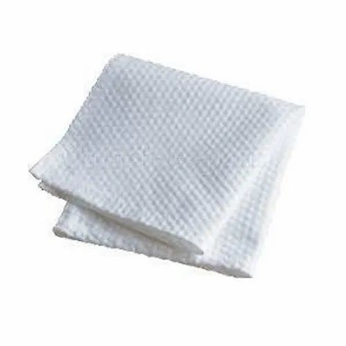 White Eco Friendly Rectangular Plain Microfiber Disposable Hand Towel