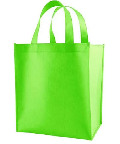 Loop Handle Plain Non Woven Grocery Bags