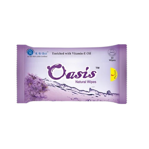 Moisturizing And Nourishing Soft Non Woven Wet Wipes, Pack Of 10 Pieces Age Group: Adults