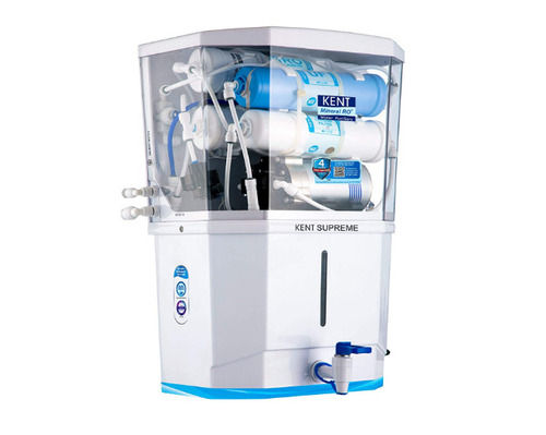 Ro+Uv+Uf+Tds Premium Quality 8 Liter And 60 Watt Wall Mounted Plastic Ro Water Purifier