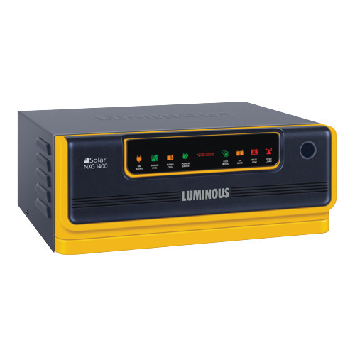 Solar Inverter - 700 VA, 230V Single Phase | Blue & Yellow, 30x16x8 cm, IP65 Protection, 50 Hz Frequency, 9.8 kg Weight, Ideal for Commercial & Residential Use