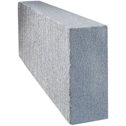 4 Inch Thick 2100 Kg/M3 Density Rectangular Solid Concrete Aac Siporex Block For Side Wall Carbonation Coefficient: Natural Paver