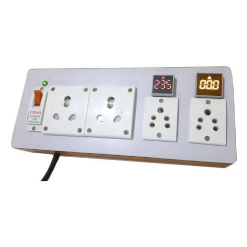 4 Socket Single Phase Matte Finish Electrical Switch Boards Application: Home