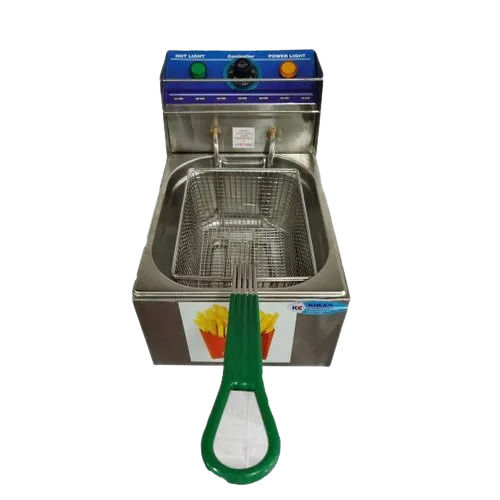 5 Liter Capacity Electric Stainless Steel Deep Fryer For Restaurant Use Power Consumption: 50 Watt (W)