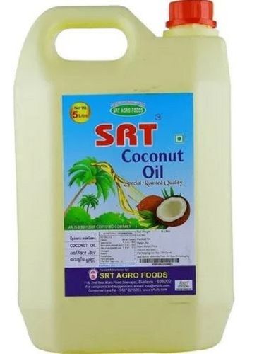 5 Liter Liquid Organic Refined Cold Pressed Coconut Oil Application: For Cooking