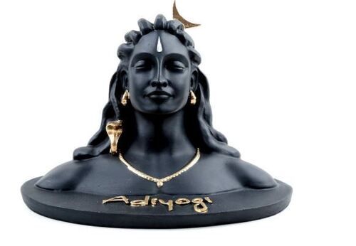 Light Weight 6X4X6 Inches Modern Art Synthetic Resin Shiva Statue 