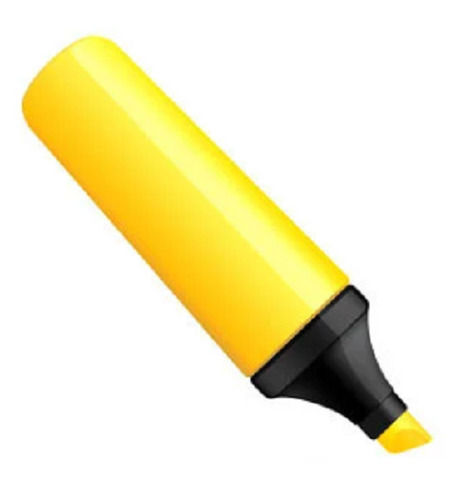 8 Cm Long Plastic Highlighter Pen