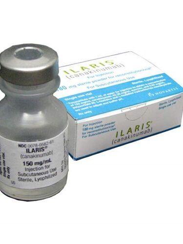 Ilaris Canakinumab Injection - 180mg/Vial, Sterile Lyophilized Injectable for Subcutaneous Use, Suitable for All, Recommended for Auto-Inflammatory Syndromes, Storage in Cool and Dry Place