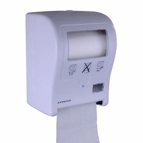 Manual Plastic Toilet Paper Dispenser For Home, Office And Mall