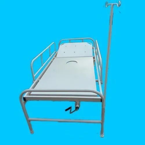 Powder Coated Stainless Steel Frame Hospital Semi Fowler Bed