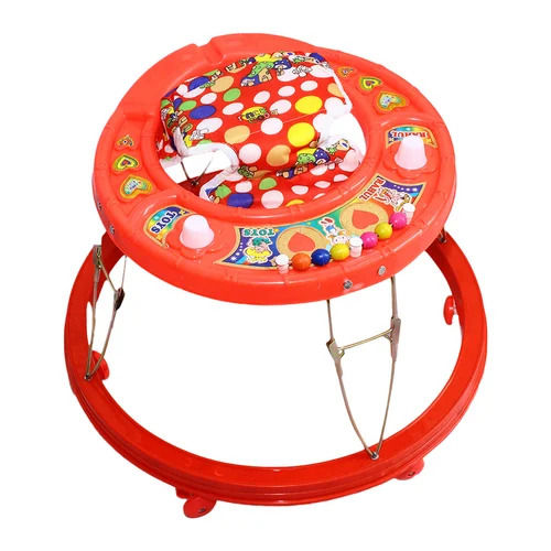 Red Plastic Baby Walker