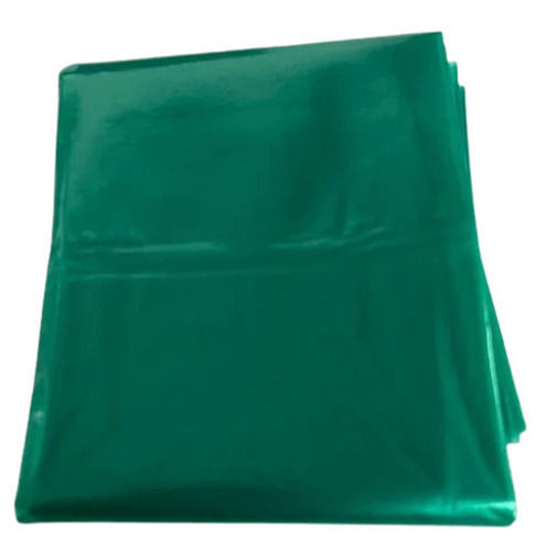 Green 140X150 Cm 1Mm Thick Soft Hardness Polyethylene Bed Sheet For Hospital Use 