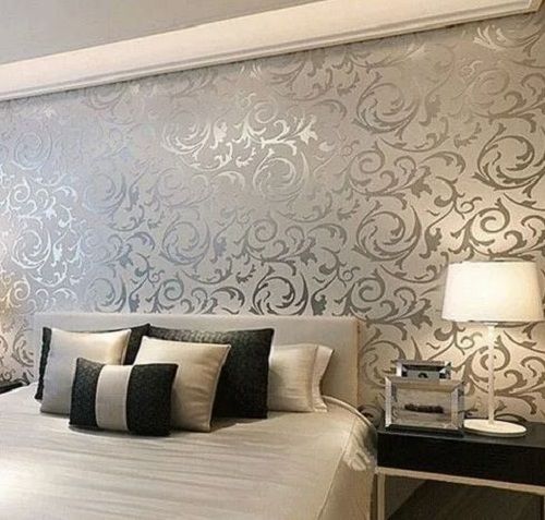 3 Mm Thick Pvc Digital Printed Wallpaper For Decoration