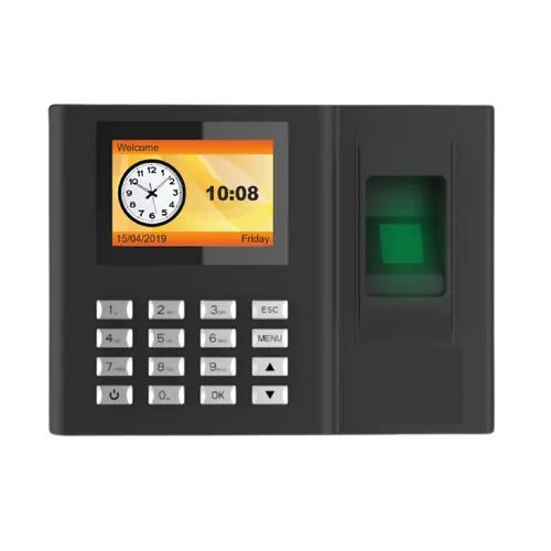 Abs Body Wall Mounted Lightweight 12 Watt Biometric Machine For Fingerprint Scan Identification Time: Real Time Minutes