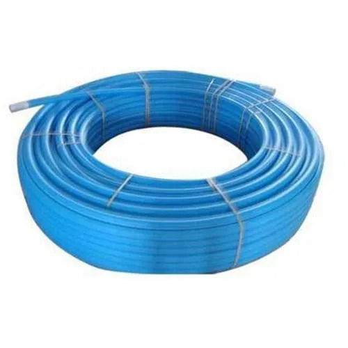 Blue Asme Standard Light Weight High Strength Round Shemless Structure Mdpe Pipes