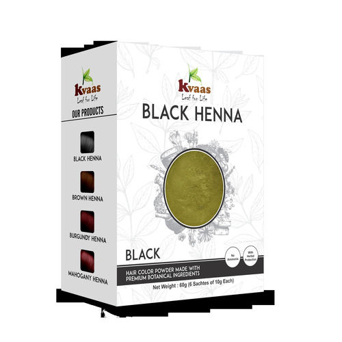 Black Henna Hair Dye Powder Shelf Life 3 Years At Best Price In Ahmedabad Kvaas Overseas 