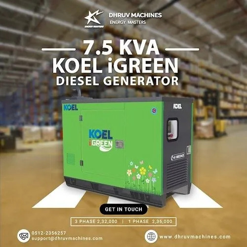 Durable Efficient High Quality Green Diesel Generator For Industries Dimension(l*w*h): 1417 X 820 X 1321 Millimeter (Mm)
