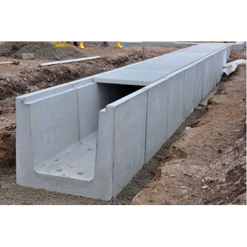 Slope Drain Concrete Blocks For Construction Use