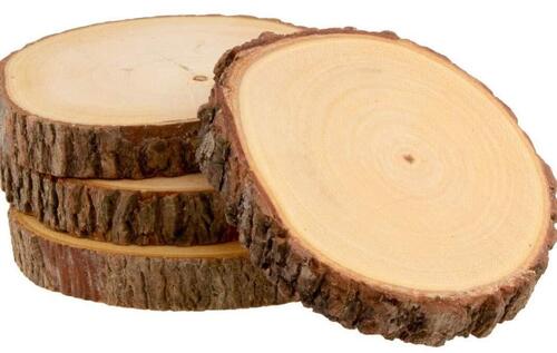Termite Proof Round Shape Timber Wood For Furniture And Flooring