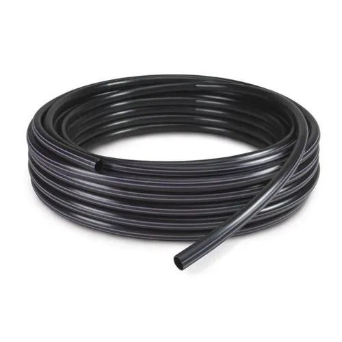 Black 1 Inch Round Linear Low Density Polyethylene Drip Lateral Pipe 