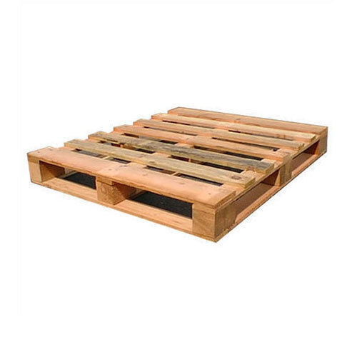 1000kgs Capacity Rectangular 4 Way Jungle Wood Pallet