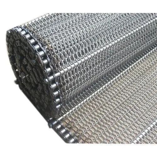 100x0.5 Meter Heat Resistant Stainless Steel Conveyor Belt