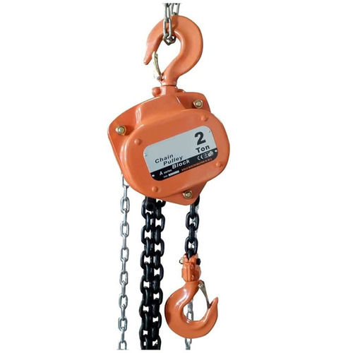 2 Ton Capacity Single Grinder Crane Motorized Chain Pulleys