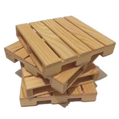 2000-3000 Kgs Capacity Brown Pine Wood Wooden Pallets